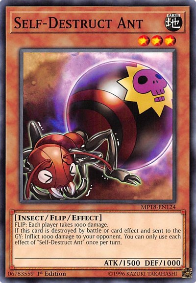 Self-Destruct Ant (MP18-EN124) [2018 Mega-Tins Mega Pack]