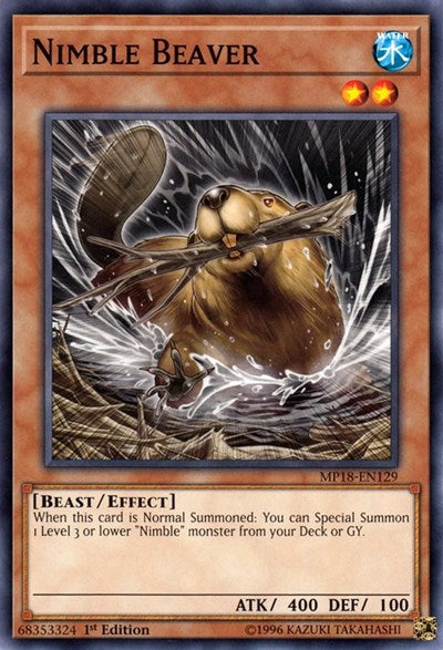 Nimble Beaver (MP18-EN129) [2018 Mega-Tins Mega Pack]