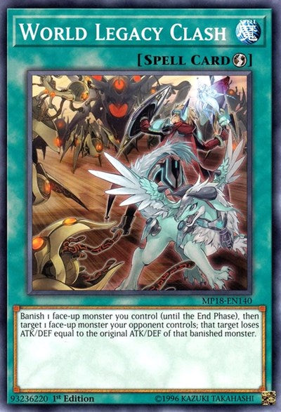 World Legacy Clash (MP18-EN140) [2018 Mega-Tins Mega Pack]