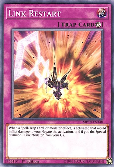 Link Restart (MP18-EN148) [2018 Mega-Tins Mega Pack]