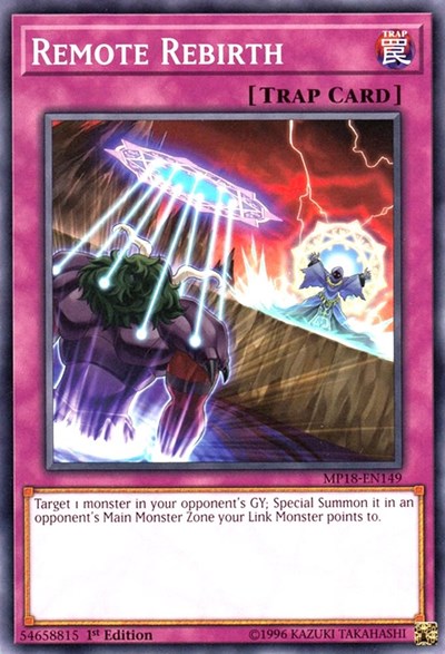 Remote Rebirth (MP18-EN149) [2018 Mega-Tins Mega Pack]