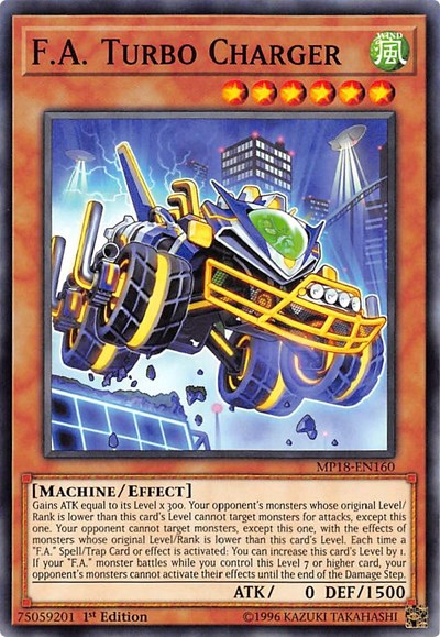 F.A. Turbo Charger (MP18-EN160) [2018 Mega-Tins Mega Pack]