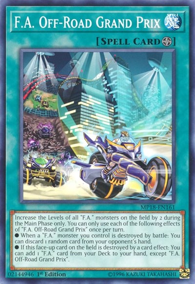 F.A. Off-Road Grand Prix (MP18-EN161) [2018 Mega-Tins Mega Pack]