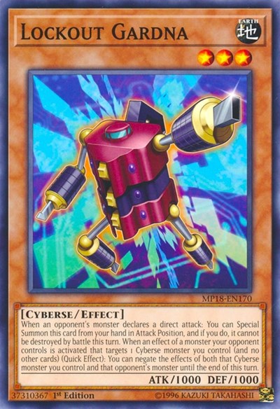 Lockout Gardna (MP18-EN170) [2018 Mega-Tins Mega Pack]