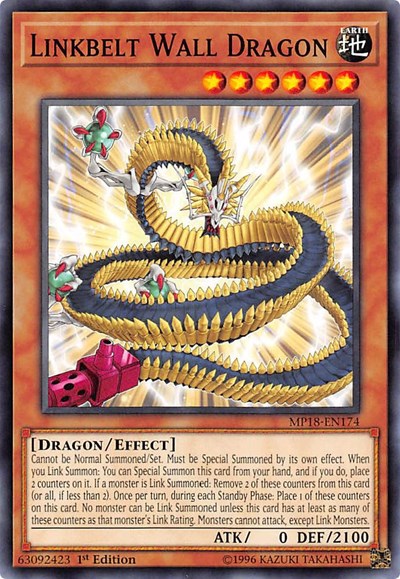 Linkbelt Wall Dragon (MP18-EN174) [2018 Mega-Tins Mega Pack]