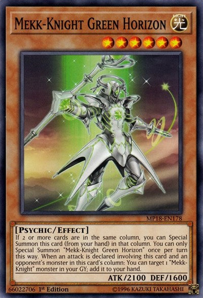 Mekk-Knight Green Horizon (MP18-EN178) [2018 Mega-Tins Mega Pack]
