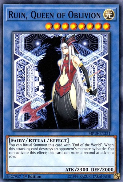 Ruin, Queen of Oblivion (MP18-EN231) [2018 Mega-Tins Mega Pack]
