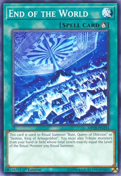End of the World (MP18-EN233) [2018 Mega-Tins Mega Pack]