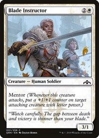 Blade Instructor (1) [Guilds of Ravnica]
