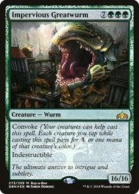 Impervious Greatwurm (273) [Buy-A-Box Promos]