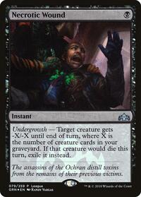 Necrotic Wound (79) [League Promos]