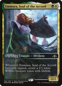 Emmara, Soul of the Accord (168) [Game Day & Store Championship Promos]