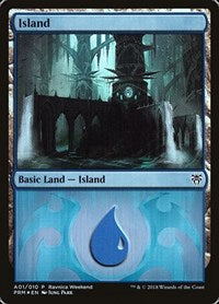 Island - Dimir (A01) (1) [Launch Party & Release Event Promos]
