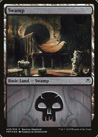 Swamp - Golgari (A05) (5) [Launch Party & Release Event Promos]