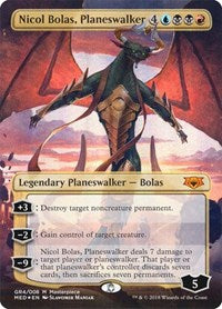 Nicol Bolas, Planeswalker (GR4) [Mythic Edition: Guilds of Ravnica]