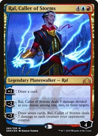 Ral, Caller of Storms (265) [Guilds of Ravnica]