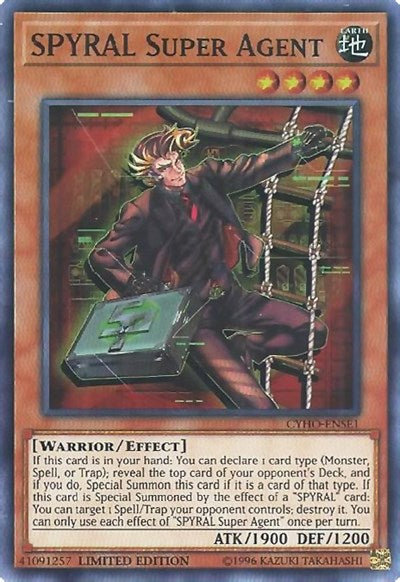 SPYRAL Super Agent (CYHO-ENSE1) [Cybernetic Horizon]
