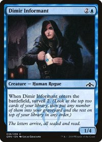 Dimir Informant (36) [Guilds of Ravnica]
