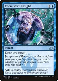 Chemister's Insight (32) [Guilds of Ravnica]