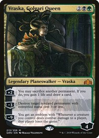 Vraska, Golgari Queen (213) [Guilds of Ravnica]