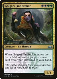 Golgari Findbroker (175) [Guilds of Ravnica]