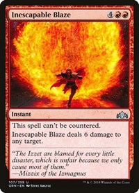 Inescapable Blaze (107) [Guilds of Ravnica]
