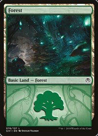 Forest (076) (76) [Guilds of Ravnica: Guild Kits]