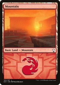 Mountain (101) (101) [Guilds of Ravnica: Guild Kits]