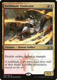 Swiftblade Vindicator (203) [Guilds of Ravnica]