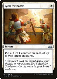 Gird for Battle (12) [Guilds of Ravnica]