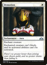 Demotion (9) [Guilds of Ravnica]