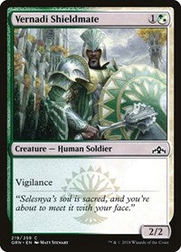 Vernadi Shieldmate (219) [Guilds of Ravnica]