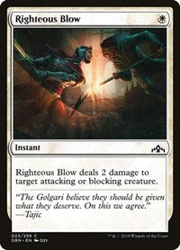 Righteous Blow (23) [Guilds of Ravnica]