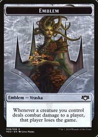 Emblem - Vraska, Golgari Queen (8) [Mythic Edition: Guilds of Ravnica]
