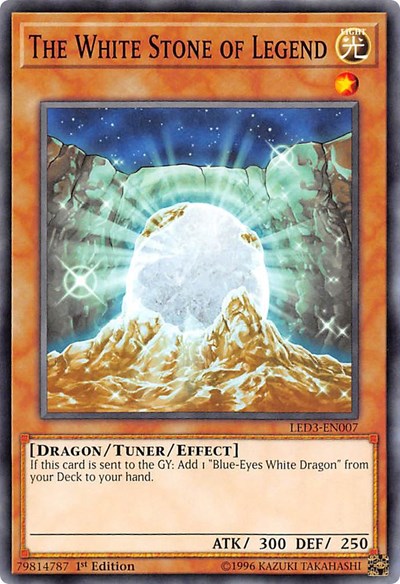 The White Stone of Legend (LED3-EN007) [Legendary Duelists: White Dragon Abyss]