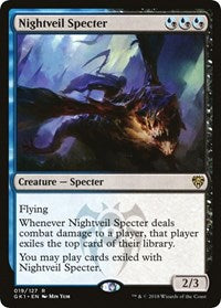 Nightveil Specter (19) [Guilds of Ravnica: Guild Kits]