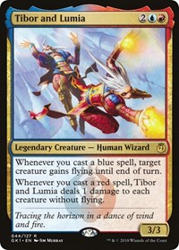Tibor and Lumia (44) [Guilds of Ravnica: Guild Kits]