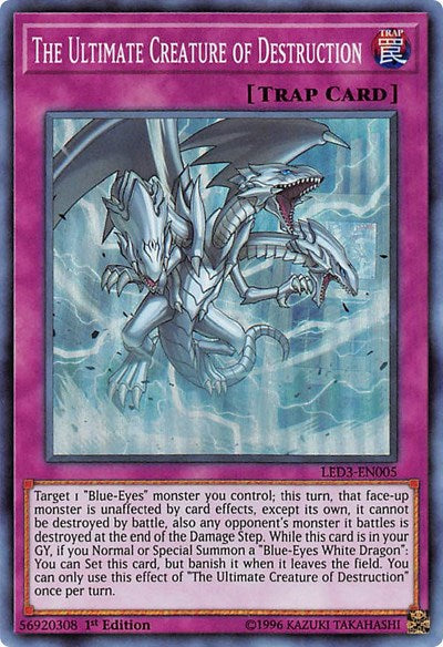 The Ultimate Creature of Destruction (LED3-EN005) [Legendary Duelists: White Dragon Abyss]
