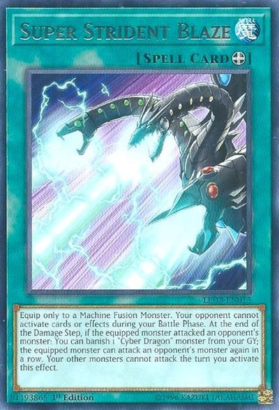 Super Strident Blaze (LED3-EN015) [Legendary Duelists: White Dragon Abyss]