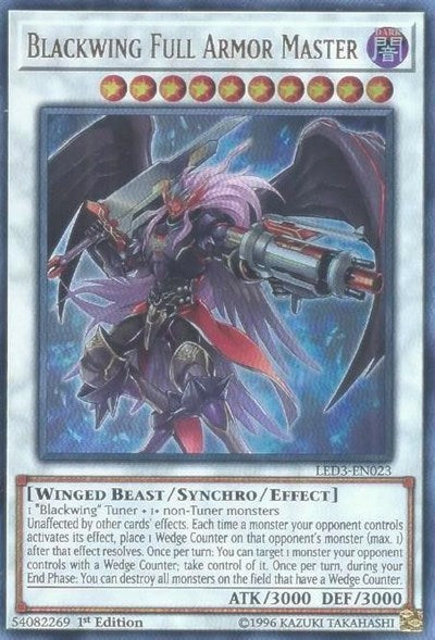 Blackwing Full Armor Master (LED3-EN023) [Legendary Duelists: White Dragon Abyss]
