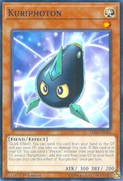 Kuriphoton (LED3-EN043) [Legendary Duelists: White Dragon Abyss]