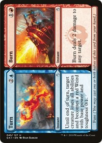Turn // Burn (45) [Guilds of Ravnica: Guild Kits]