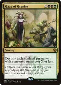 Gaze of Granite (61) [Guilds of Ravnica: Guild Kits]