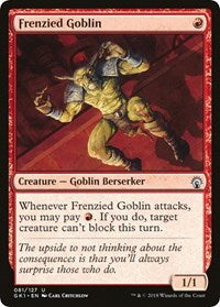 Frenzied Goblin (81) [Guilds of Ravnica: Guild Kits]