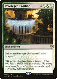 Privileged Position (116) [Guilds of Ravnica: Guild Kits]