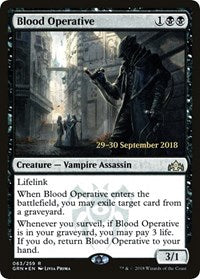 Blood Operative (63) [Prerelease Cards]
