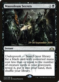 Mausoleum Secrets (75) [Prerelease Cards]