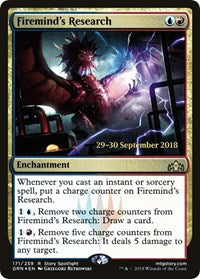 Firemind's Research (171) [Prerelease Cards]