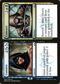 Connive // Concoct (222) [Prerelease Cards]