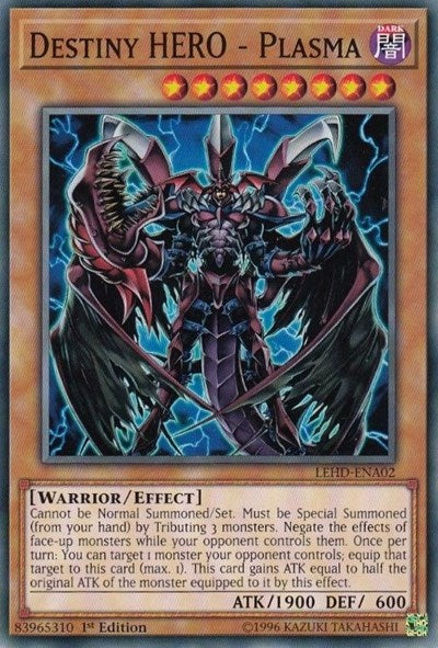 Destiny HERO - Plasma (LEHD-ENA02) [Legendary Hero Decks]